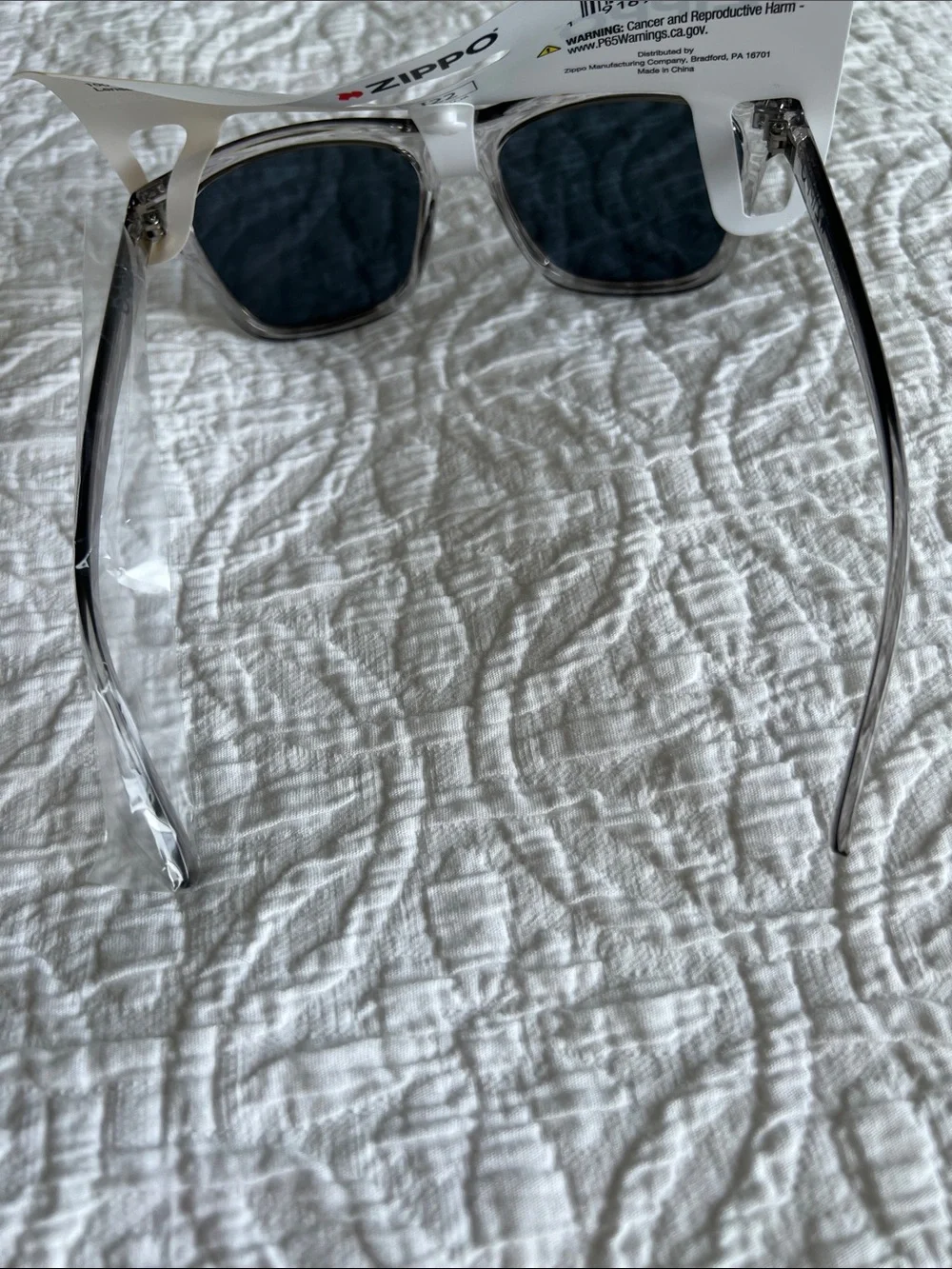 Zippo Classic Sunglasses smoke gray / transparent frames